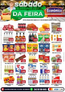 Leia mais sobre o artigo Confira os encartes de ofertas do supermercado Econômico para este sábado (25)