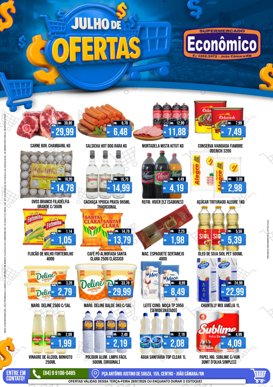 No momento, voc&ecirc; est&aacute; visualizando Confira o encarte de Ofertas do Supermercado Econ&ocirc;mico para esta ter&ccedil;a-feira, (28)