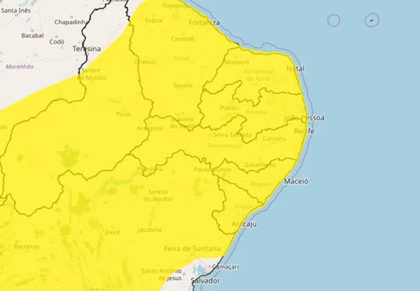 No momento, você está visualizando Inmet emite alerta de vendaval para todas as 167 cidades do Rio Grande do Norte