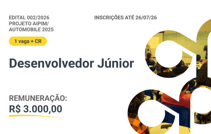 Leia mais sobre o artigo Projeto do Instituto Metrópole Digital seleciona desenvolvedor júnior na área de IA