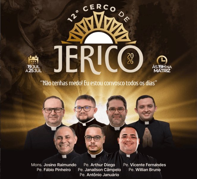 No momento, voc&ecirc; est&aacute; visualizando Par&oacute;quia de Nossa Senhora M&atilde;e dos Homens realiza 12&ordm; Cerco de Jeric&oacute; em Jo&atilde;o C&acirc;mara