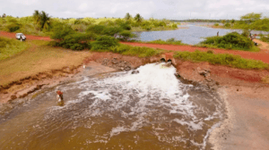 Leia mais sobre o artigo Fortes chuvas elevam nível da Lagoa do Reduto e levam à abertura da barra em São Miguel do Gostoso