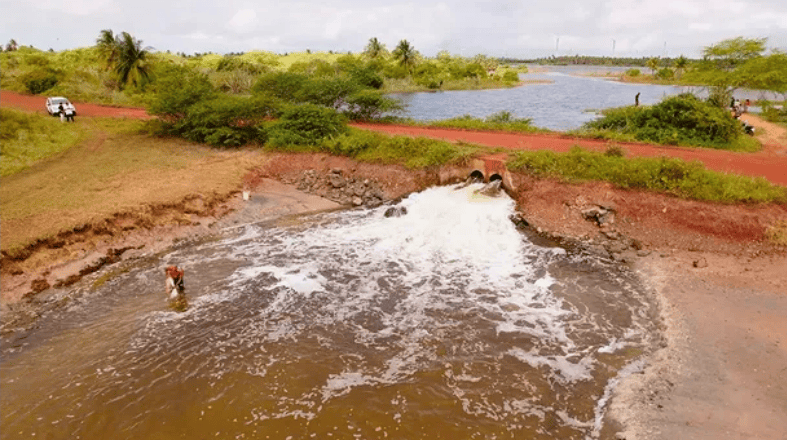 Leia mais sobre o artigo Fortes chuvas elevam nível da Lagoa do Reduto e levam à abertura da barra em São Miguel do Gostoso