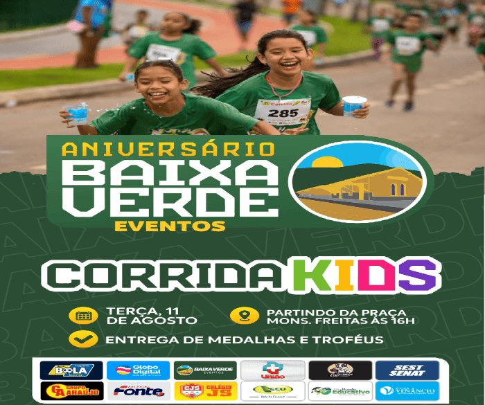 Leia mais sobre o artigo Corrida Kids acontece nesta terça-feira com esporte, diversão e inclusão