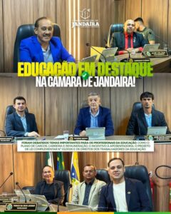 Leia mais sobre o artigo Educação em destaque na Câmara Municipal de Jandaíra