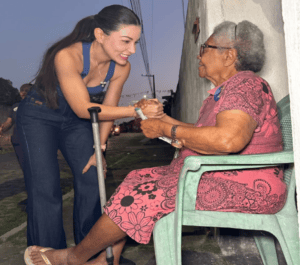 Leia mais sobre o artigo Raquel Rodrigues intensifica campanha casa a casa e amplia diálogo com moradores de Macaíba
