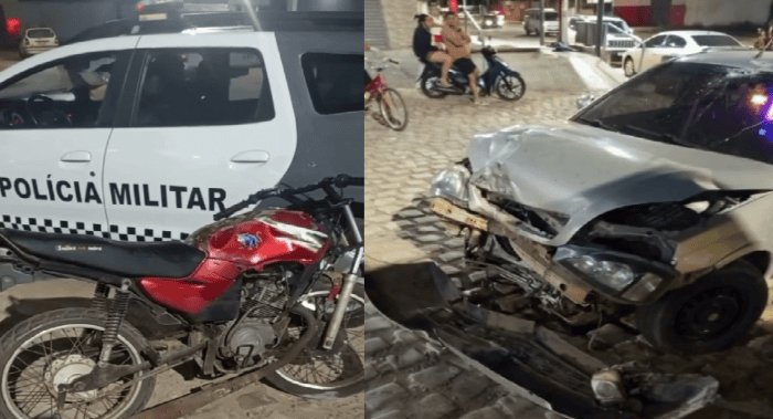 Leia mais sobre o artigo Grave acidente envolvendo carro e motocicleta é registrado na BR 406, em João Câmara/RN