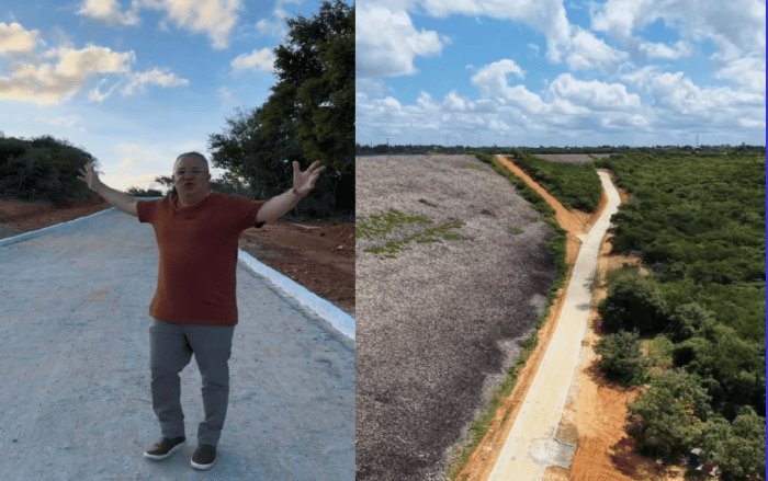 Leia mais sobre o artigo Poço Branco: prefeito Edinho entrega pavimentação do acesso ao Balneário da Casinha