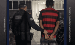 Leia mais sobre o artigo Guarda Civil de João Câmara captura foragido da justiça por crime de roubo e que havia rompido tornozeleira eletrônica 