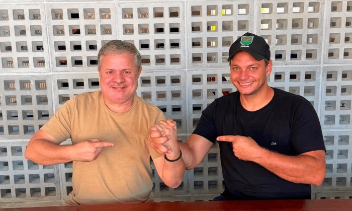 Leia mais sobre o artigo Com apoio do vereador mais votado de Cerro Corá e do ex-prefeito de Lajes Pintadas, Júlio César fortalece candidatura a deputado estadual no interior do RN