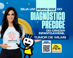 Leia mais sobre o artigo Casa Durval Paiva alerta para os sinais e sintomas do Tumor de Wilms e conta com Marina Elali como porta-voz da campanha de agosto