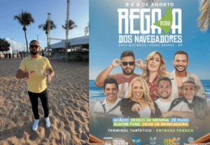 Leia mais sobre o artigo Prefeito Pedro Henrique acompanha montagem da estrutura para a tradicional Regata dos Navegadores em Pedra Grande
