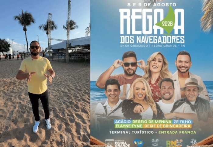 Leia mais sobre o artigo Prefeito Pedro Henrique acompanha montagem da estrutura para a tradicional Regata dos Navegadores em Pedra Grande