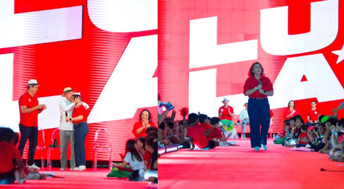 Leia mais sobre o artigo Em ato com mais de 20 mil pessoas, Lula diz que precisa de senadores para governar e Samanda assume compromisso de ajudá-lo