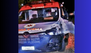 Leia mais sobre o artigo Animal solto na pista provoca acidente com ambulância do SAMU no interior do RN