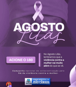 Leia mais sobre o artigo Agosto Lilás: pelo fim da violência contra a mulher