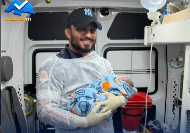 No momento, você está visualizando Bebê nasce dentro de ambulância do Samu entre João câmara e Touros durante atendimento de parto