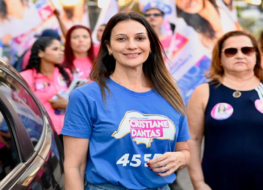 Leia mais sobre o artigo Pesquisa aponta Cristiane Dantas em 4º lugar e é a deputada estadual mais citada da Federação PSDB-Cidadania
