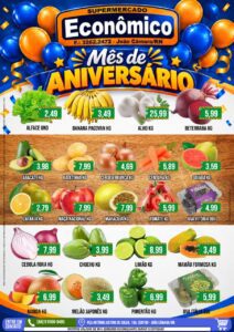 Leia mais sobre o artigo Confira o encarte de Ofertas do mês de aniversário do Supermercado Econômico