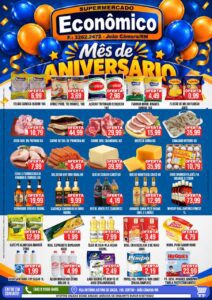 Leia mais sobre o artigo Confira os encartes de Ofertas do Mês de Aniversário do Supermercado Econômico