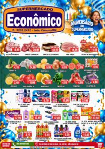 Leia mais sobre o artigo Confira os encartes de Ofertas do Mês de Aniversário do Supermercado Econômico