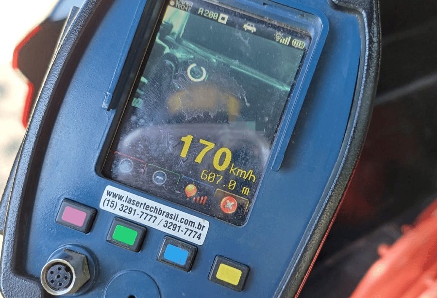 Leia mais sobre o artigo Condutor é flagrado a 170 km/h na BR-101 na grande Natal