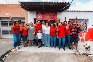 Leia mais sobre o artigo Em agenda pelo Agreste, Samanda de Lula recebe apoios de vice-prefeitos, vereadores e lideranças