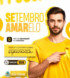 Leia mais sobre o artigo Câmara Municipal de João Câmara na campanha Setembro Amarelo, mês de valorização da Vida