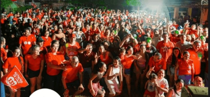 No momento, você está visualizando Jandaíra: Prefeito Reginaldo e ex-prefeita Marina participam de grande mobilização política em Trincheiras