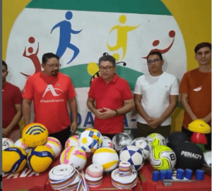 Leia mais sobre o artigo Secretaria de Esportes e Eventos de Jandaíra recebe novos materiais para ampliar atividades esportivas