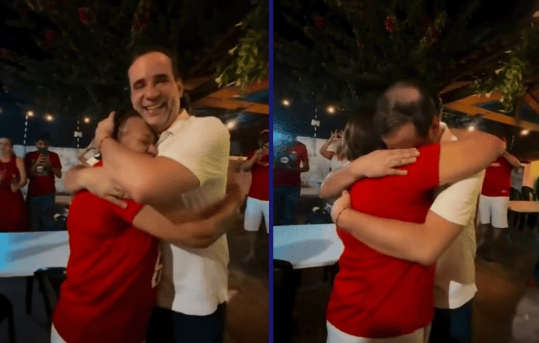 Leia mais sobre o artigo Fátima Bezerra se emociona ao lado de Cadu de Lula após confirmação do resultado das urnas