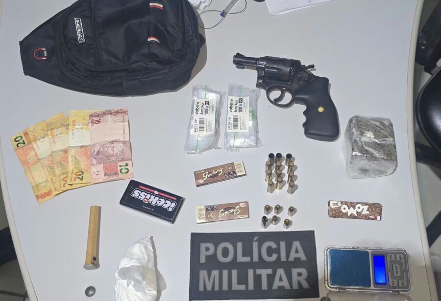 Leia mais sobre o artigo Polícia apreende arma, munições e drogas após confronto em São Tomé/RN