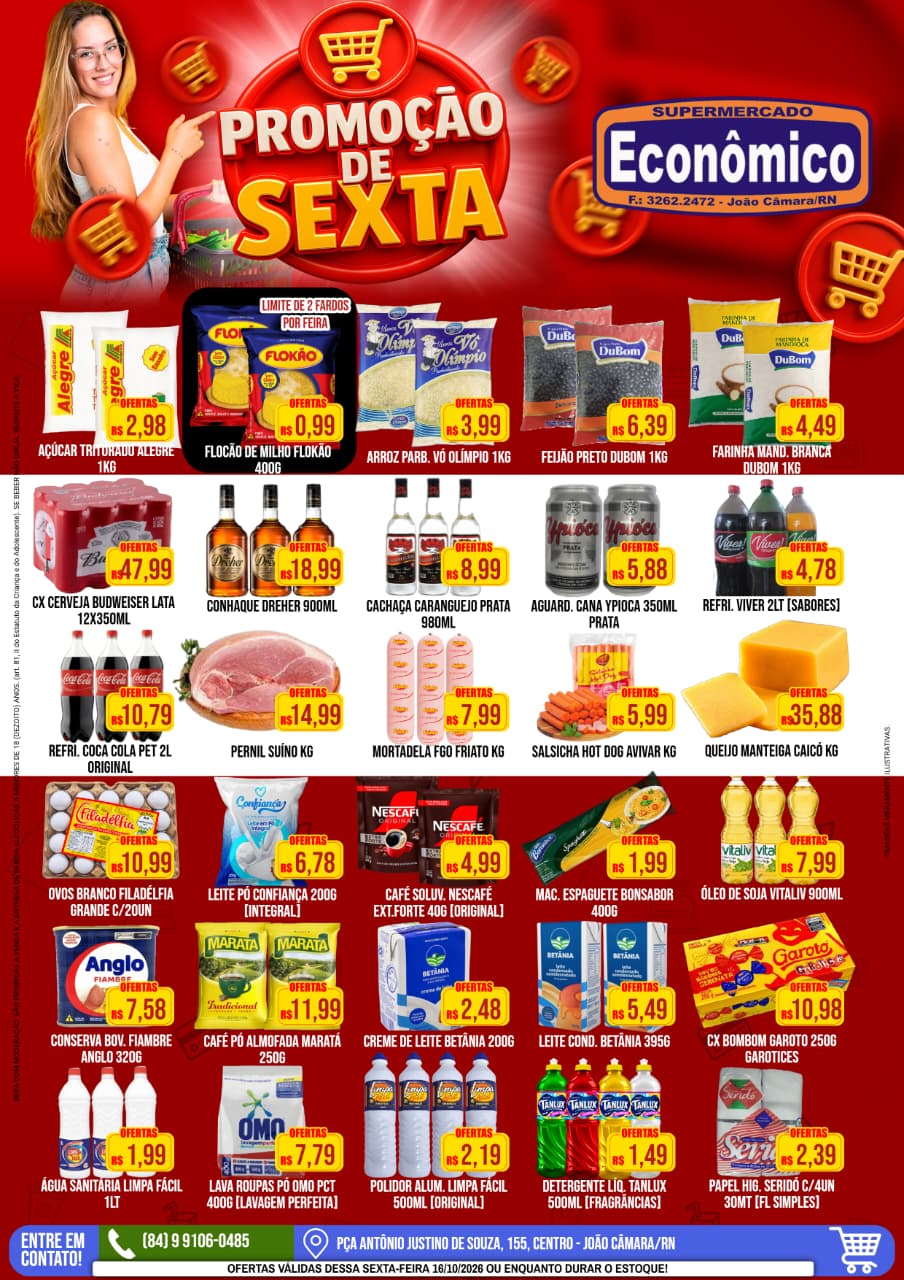 Leia mais sobre o artigo Confira os encartes de Ofertas do Supermercado Econômico para este final de semana