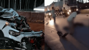 Leia mais sobre o artigo Colisão entre moto e carro mata jovem de 19 anos e deixa motociclista em estado grave em Macaíba