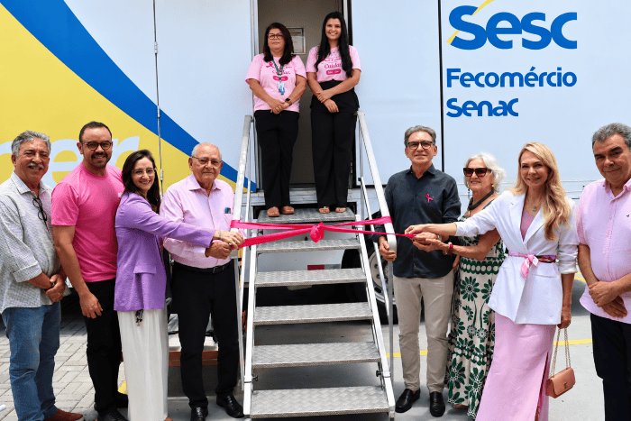 Leia mais sobre o artigo Sesc RN inicia campanha Outubro Rosa com mais de 1.200 exames gratuitos em Natal