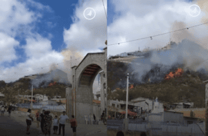 Leia mais sobre o artigo Incêndio é registrado no Monte do Galo, em Carnaúba dos Dantas, neste domingo