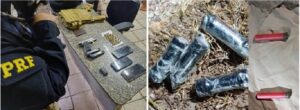 Leia mais sobre o artigo PRF prende em Mossoró dois homens e uma mulher com arma de fogo, explosivos e veículo roubado