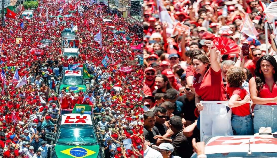 Leia mais sobre o artigo Samanda classifica ato de Lula com mais de 100 mil pessoas em Natal como o maior da história do RN
