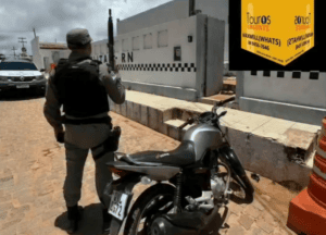 Leia mais sobre o artigo Motocicleta com registro de furto/roubo é apreendida durante abordagem policial em Touros