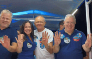 Leia mais sobre o artigo Poço Branco/RN: Prefeito Edinho comemora ida de Cadu ao 2º turno e vitórias de Benes, Júlio César e Samanda