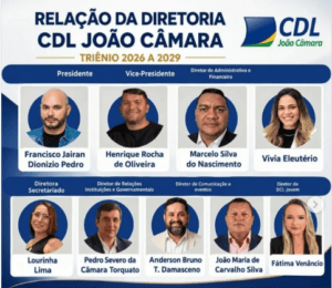 Leia mais sobre o artigo CDL João Câmara reliza solenidade de posse da nova diretoria para o triênio 2026/2029