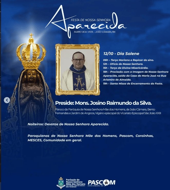 Leia mais sobre o artigo João Câmara: Comunidade do bairro Boa Vista celebra Nossa Senhora Aparecida nesta segunda-feira (12)