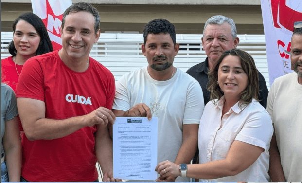 Leia mais sobre o artigo Prefeito de Bento Fernandes, Berguinho da Saúde, anuncia apoio a Cadu de Lula