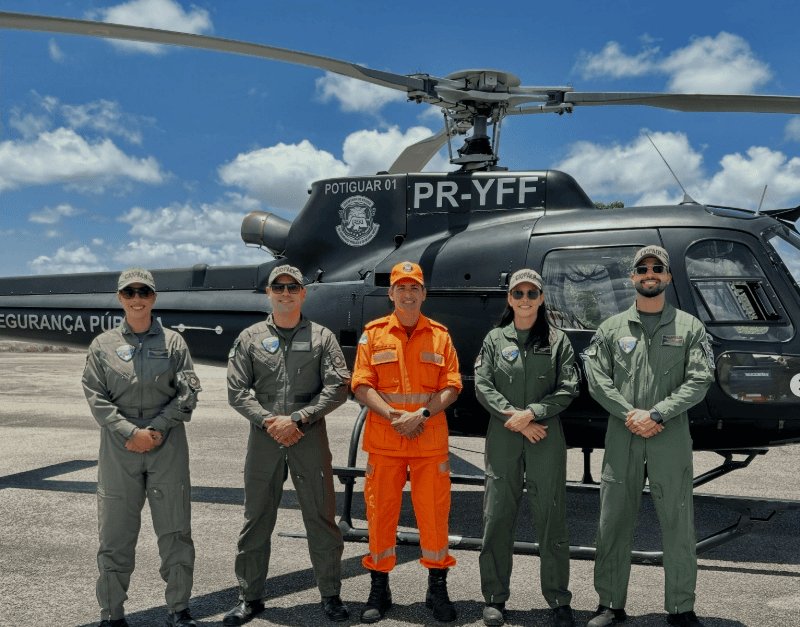 Leia mais sobre o artigo Rio Grande do Norte forma as primeiras mulheres pilotos de helicóptero da segurança pública estadual