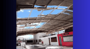Leia mais sobre o artigo Redemoinho derruba telhas do Mercado Público Municipal no interior do Rio Grande do Norte e assusta moradores